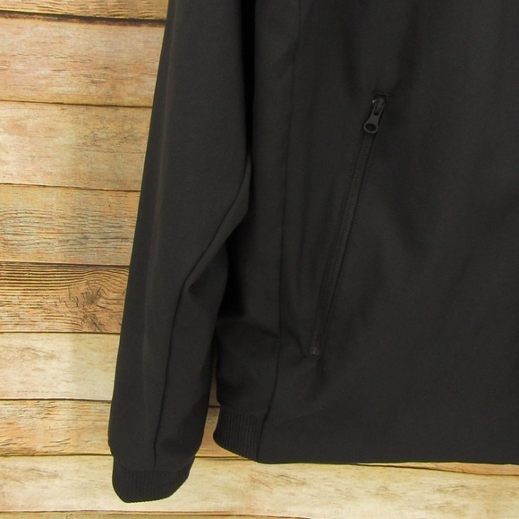 Adidas Aeroready Black Zipper Front Jacket Unisex M - Picture 3 of 16